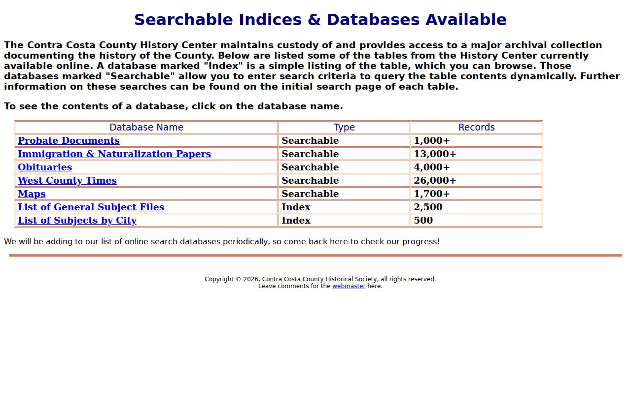 Concord previous residents historical archive resources