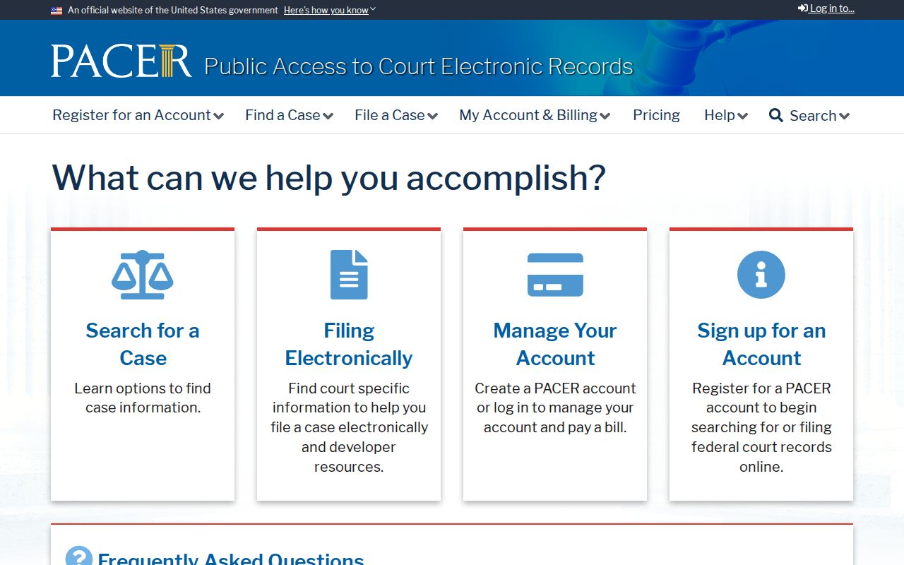 Concord resident lookup federal court records search